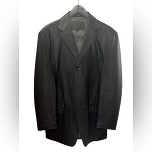 Stafford Black Leather Jacket